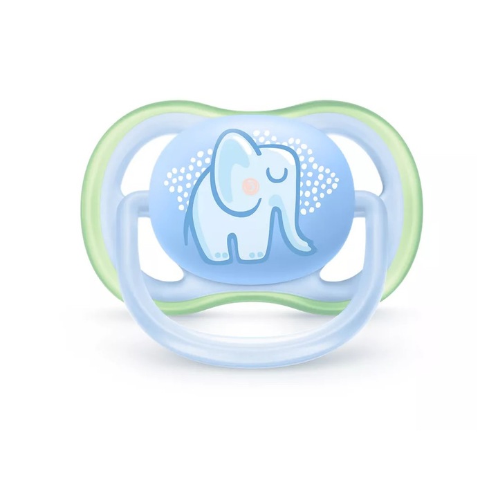 Philips-AVENT SCF086/01 Ultra Air залъгалка, ортодонтска, 0-6 месеца