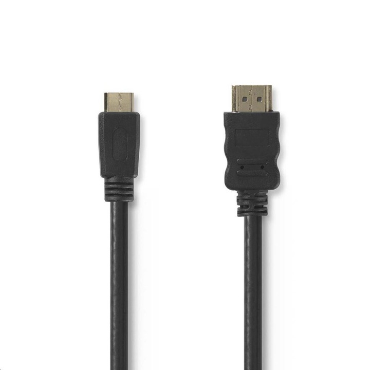 Nedis CVGP34500BK50 Nagy sebességű HDMI kábel Ethernet átvitellel 5,0 m fekete (CVGP34500BK50)