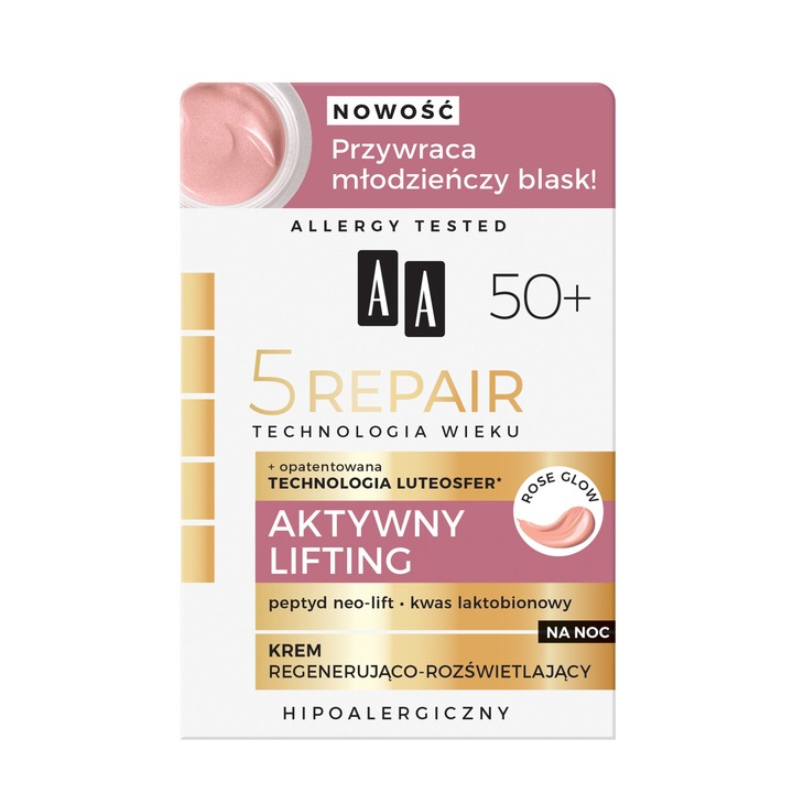 Arckrém, AA, 5 Repair, 50+, 50ml