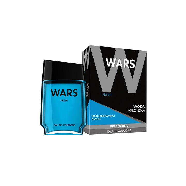 Friss kölnivíz férfiaknak, Wars, 90ml