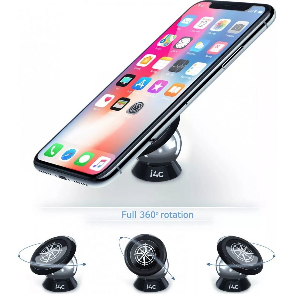 Supporto Telefono Magnetico Pixfab 6X Strong - Magnete Piccolo, Rotazione 360&deg;, Universale