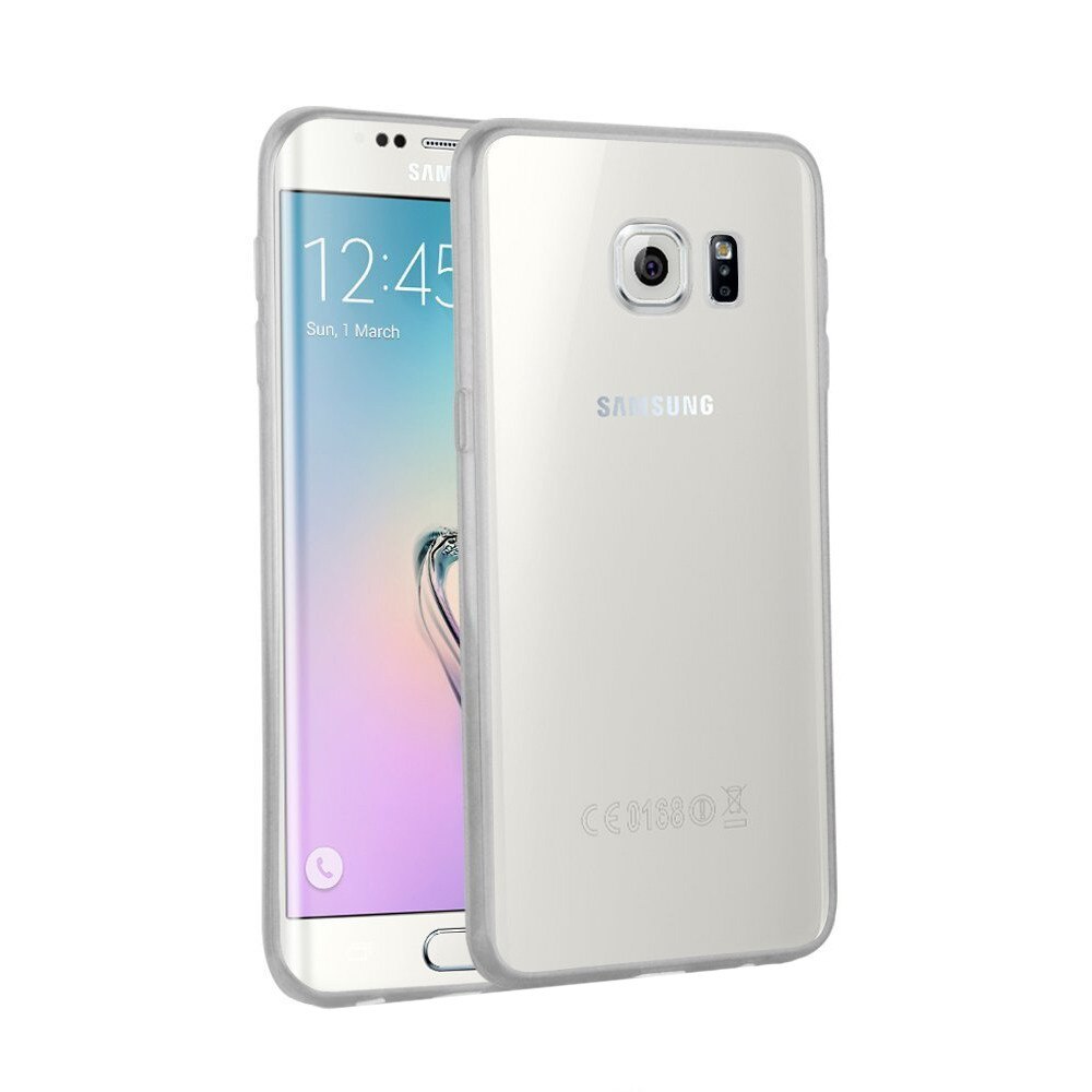 Husa de protectie ultraslim Samsung Galaxy S6 Edge Plus, Silicon, Transparenta