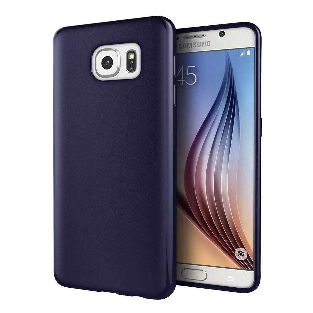 Husa de protectie ultraslim Samsung Galaxy S7, Silicon, Dark Blue