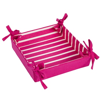 Cos pentru paine Heinner Home, 20x20cm, bumbac, Roz Cos pentru paine Heinner Home, 20x20cm, bumbac, Roz