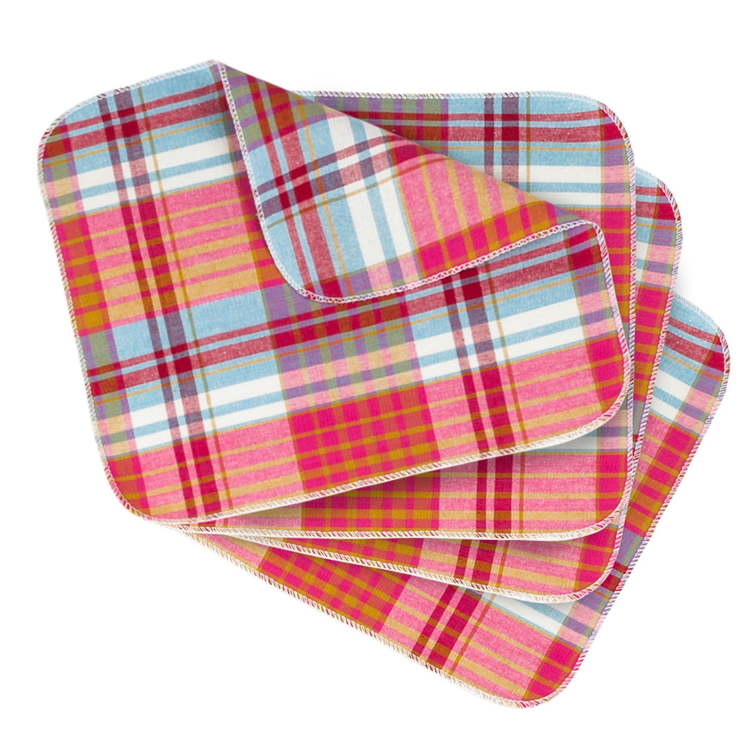 Set 4 servete bucatarie Heinner Home, 35x35cm, bumbac, Carouri Albastre