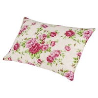 Perna decorativa Heinner Home, 40x60 cm, bumbac, Model flori Roz