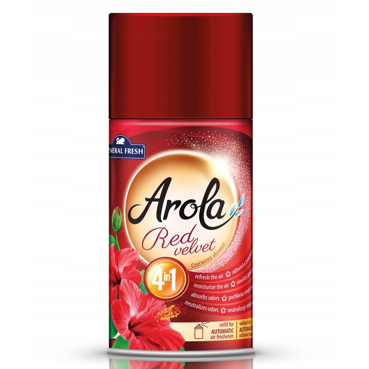 Tartalék légfrissítőhöz, Arola, Red Velvet, 250 ml