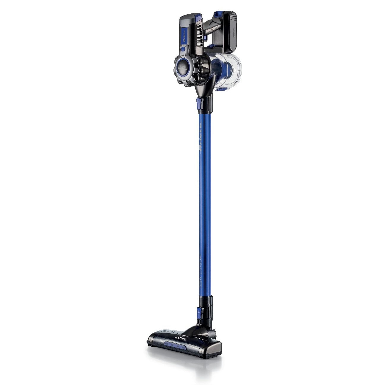 Matura electrica fara fir Ariete 2722 BLUE 2 in 1, Baterie Litiu de 22 V reincarcabila, Albastru