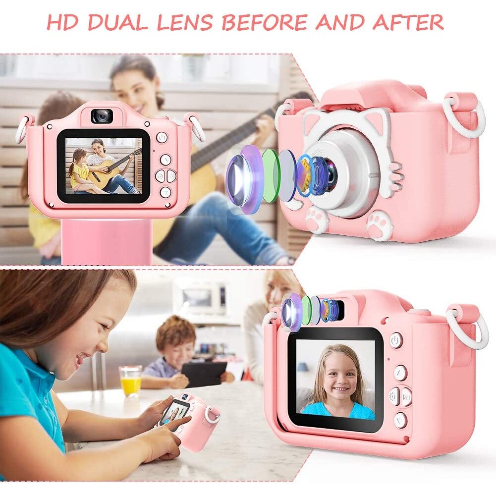 Camera foto copii, 1080P HD, 23 milioane pixeli, 2.0 inch, 600 mAh ...