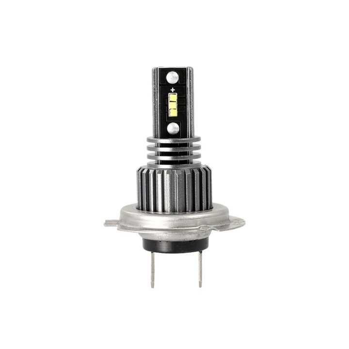 Bec auto, M-Tech, H7, 12 V, 6 x SMD1616 LED, 6000 K, 280 lm, 1 bucata