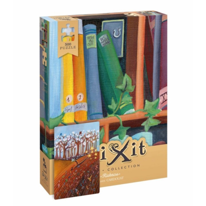 Gémklub Dixit puzzle 500 Rejtett gazdagság társasjáték