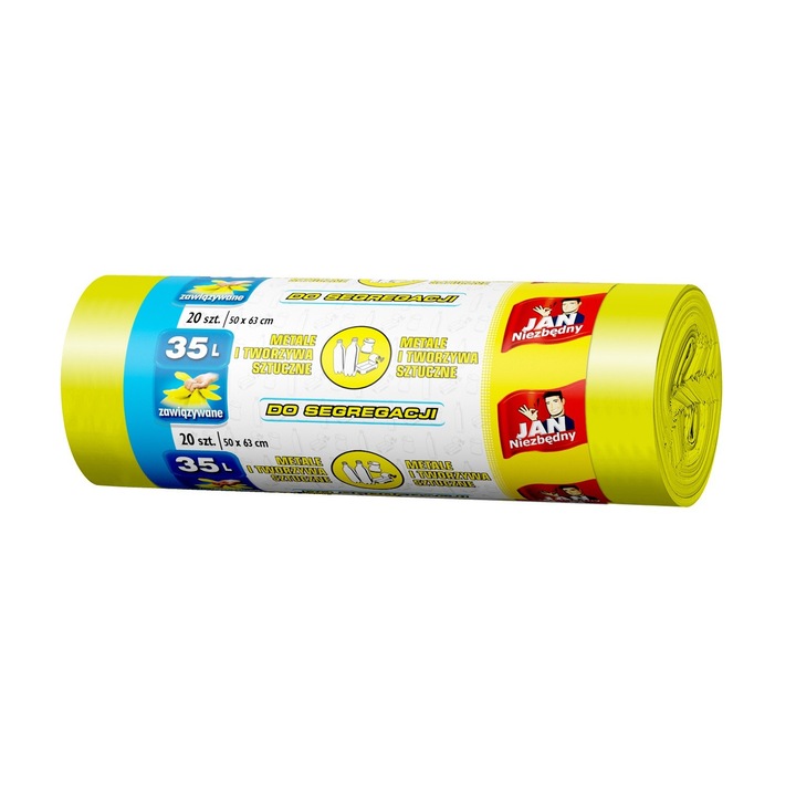 Saci menajeri Sarantis, 35L, 20 buc