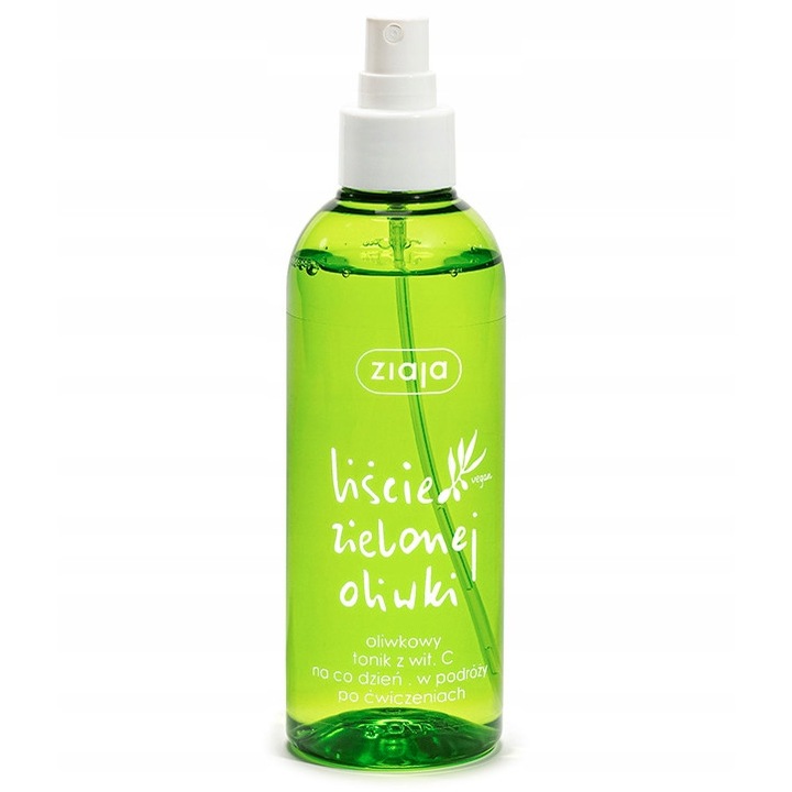 Arctisztító tonik, Ziaja, Green Olive és C-vitamin, 200 ml