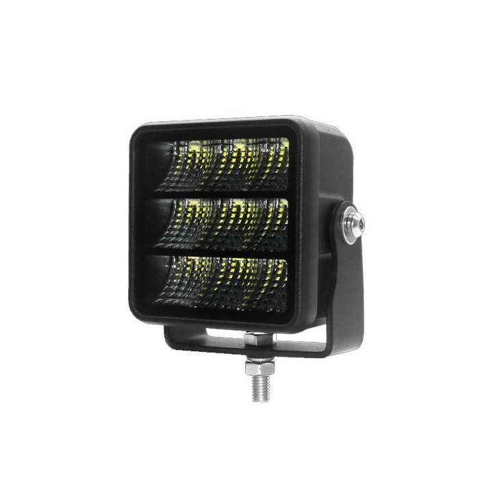Lampa de lucru, M-Tech, 12/24V, LED, 45 W, 6000 K, 3780 lm, 85 x 62 x 96 mm, Alb rece