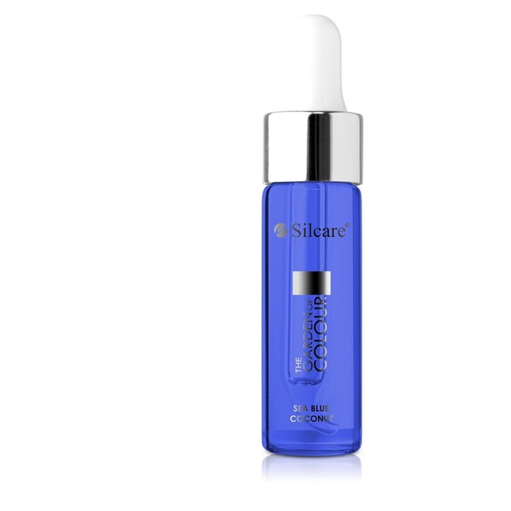 Ulei pentru unghii Silcare Sea Blue Coconut, 15 ml