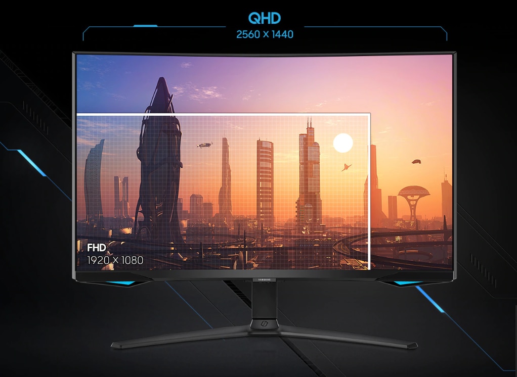 Monitor Gaming curbat LED SAMSUNG Odyssey G6, 27", QHD, 240Hz, AMD FreeSync Premium Pro, HDR600, Negru, LS27BG650EUXEN 7 res 4eef412a01807da76d7f5186ae81e754