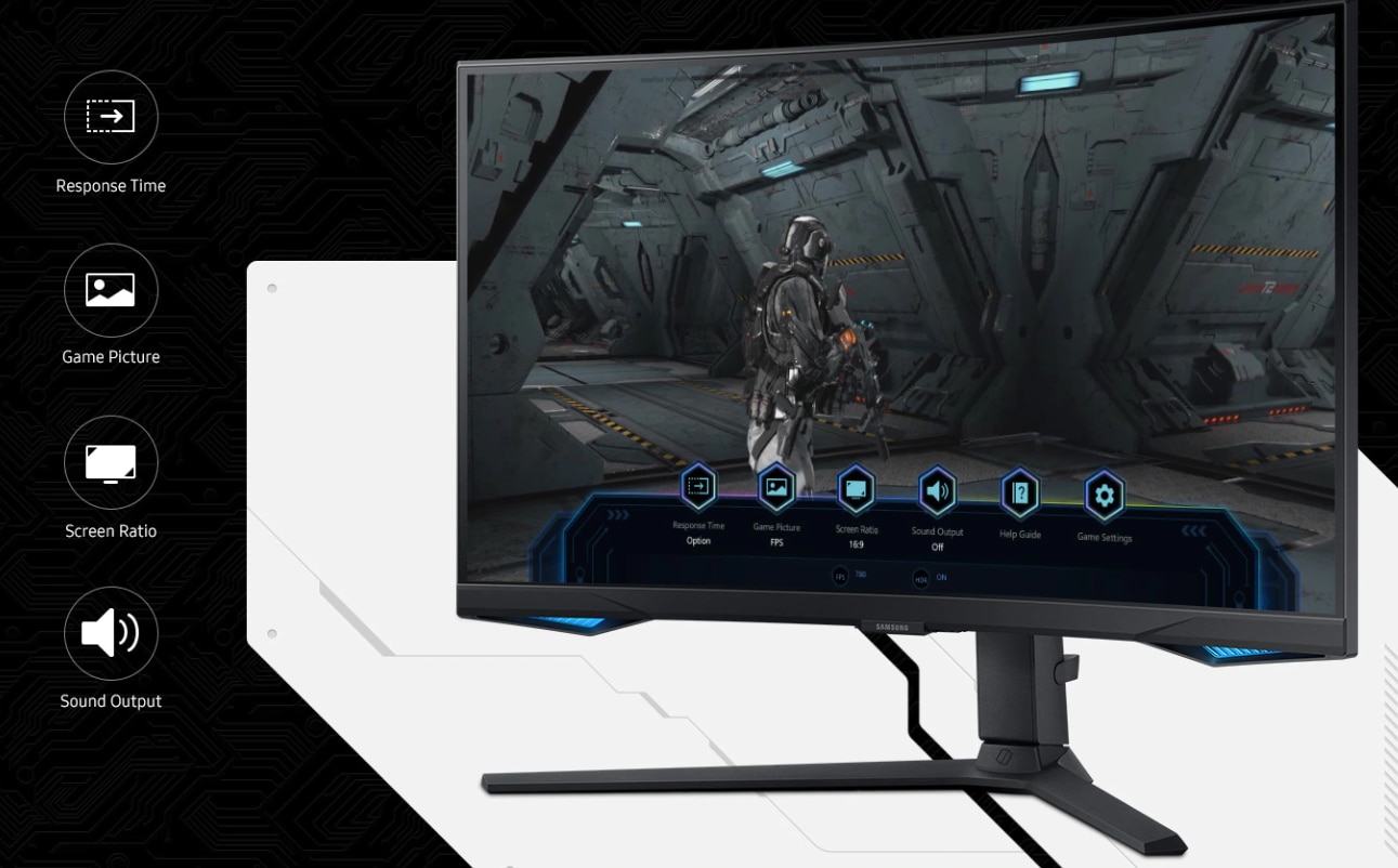 Monitor Gaming curbat LED SAMSUNG Odyssey G6, 27", QHD, 240Hz, AMD FreeSync Premium Pro, HDR600, Negru, LS27BG650EUXEN 14 res 4ff97d2f2b52c1ba14b555ea14d072e8