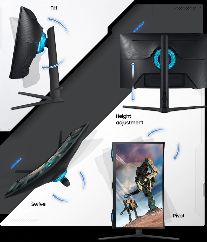 Monitor Gaming curbat LED SAMSUNG Odyssey G6, 27", QHD, 240Hz, AMD FreeSync Premium Pro, HDR600, Negru, LS27BG650EUXEN 17 res 7c7a9ad0bec45f4e899b1e09d07ac2a6
