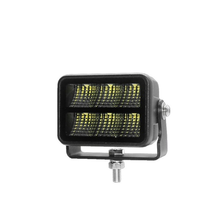 Lampa de lucru, M-Tech, 12/24 V, 6 x LED, 30 W, 6000 K, 2520 lm, 85 x 62 x 74 mm, Negru