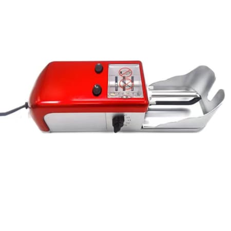 Aparat Electric Profesional de Facut Tigari, Injector de Tutun, Design Ergonomic, Accesorii Incluse, Compact, Culoare Rosu