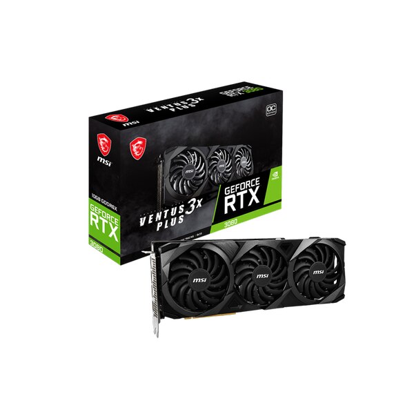 の*ー様 MSI VENTUS 3X PLUS GeForce RTX 3080 Placa video MSI GeForce RTX 3080 VENTUS 3X PLUS OCV1 LHR 10GB