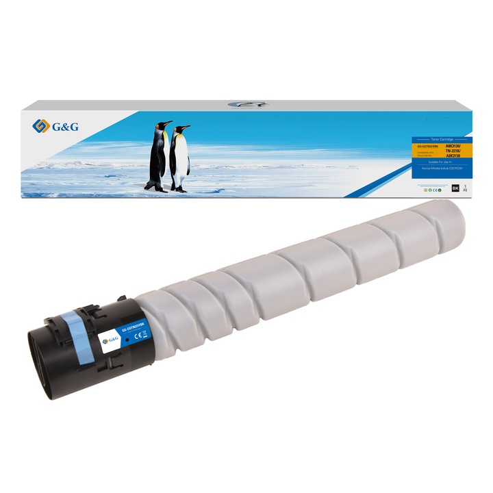Cartus Toner G&G compatibil cu HP Laser M551N (CE402A, CE252A), 7000 pagini, yellow