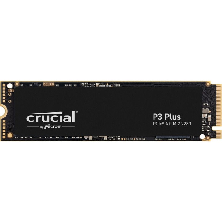 SSD CRUCIAL P3 Plus, 1 TB, PCIe 4.0