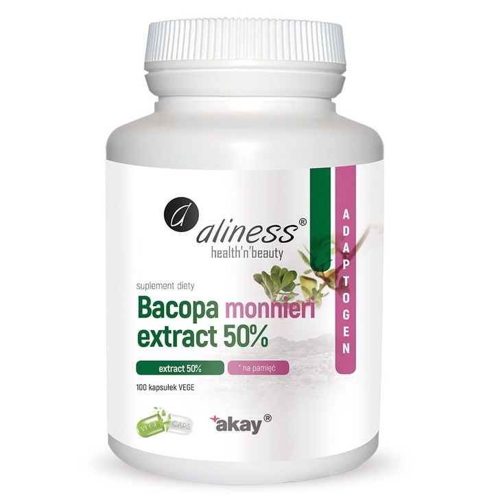 Aliness Étrend-kiegészítő, Bacopa, 100 db