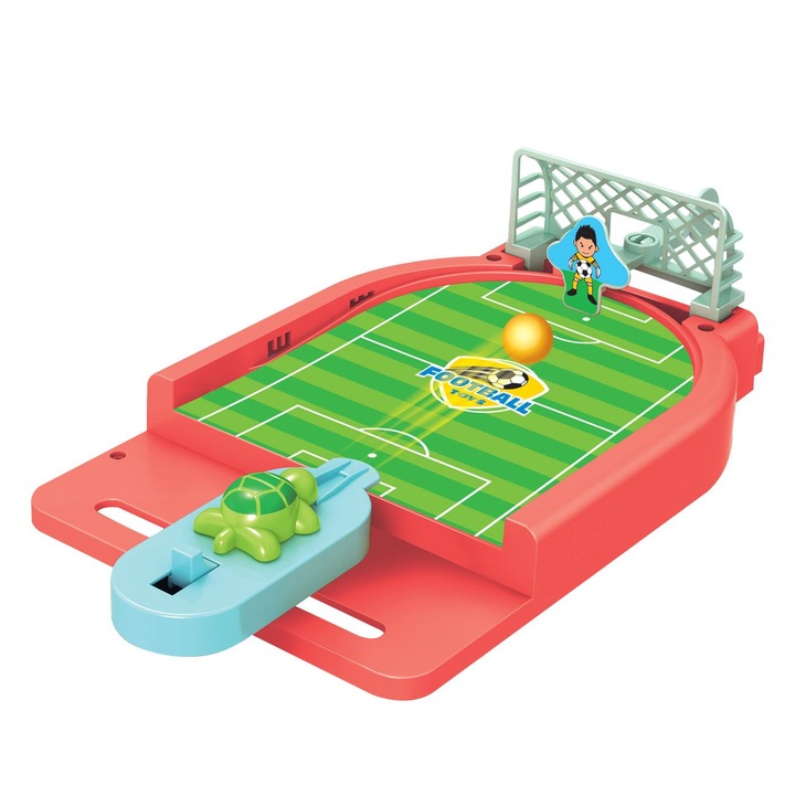 Футболна настолна игра, 24x15 см, пластмаса, многоцветна, 6+ години