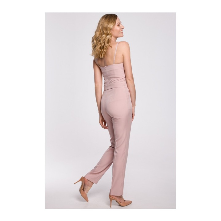 Makover Női overall Lurad K051 sötét rózsaszín, Rózsaszín