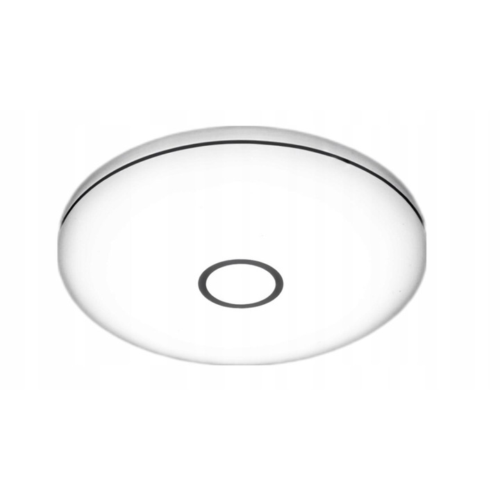 Plafoniera 50 cm 24W Argintiu XD-R24 alb