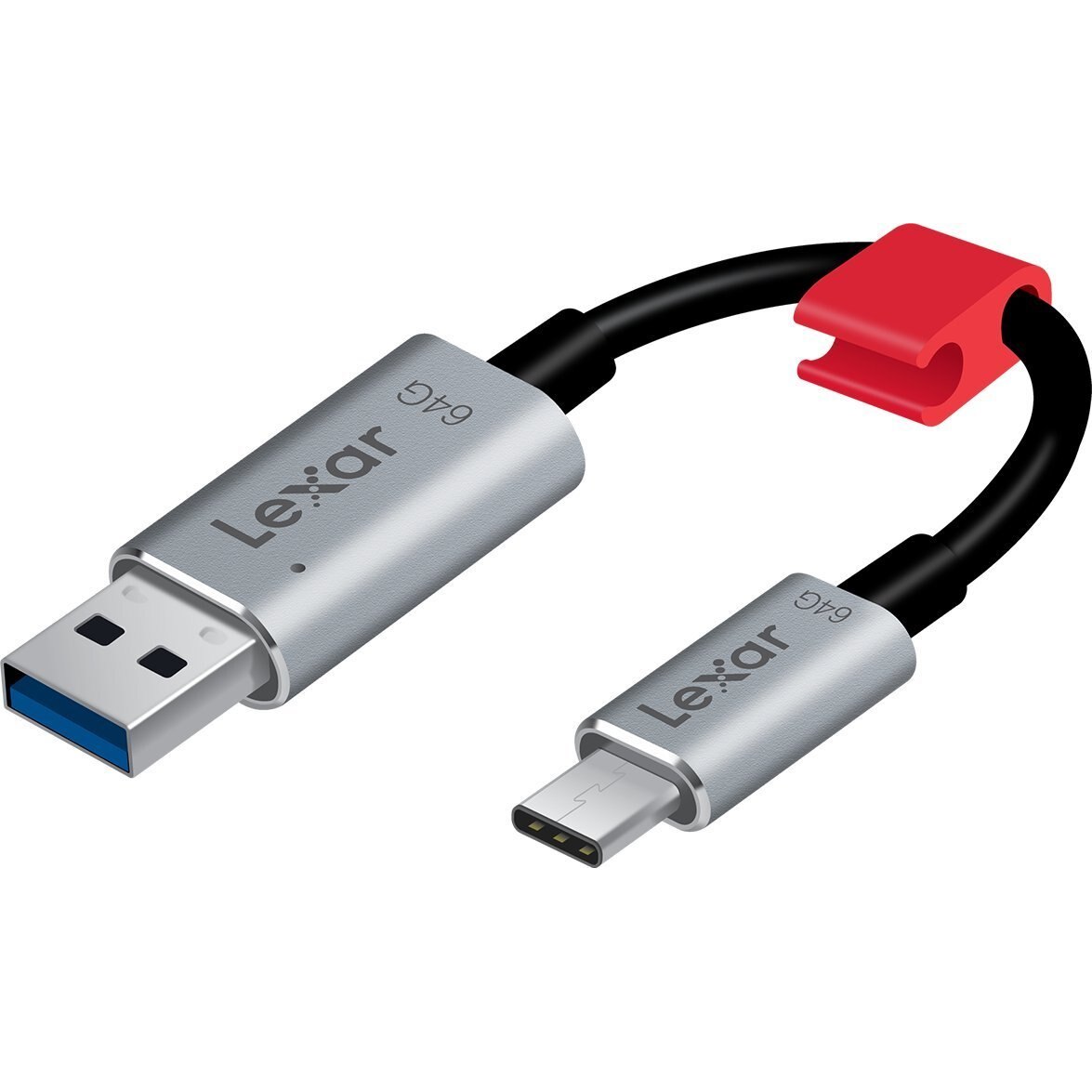 Memorie USB Lexar JumpDrive C20c USB 3.0, Type-C, 64GB, Black