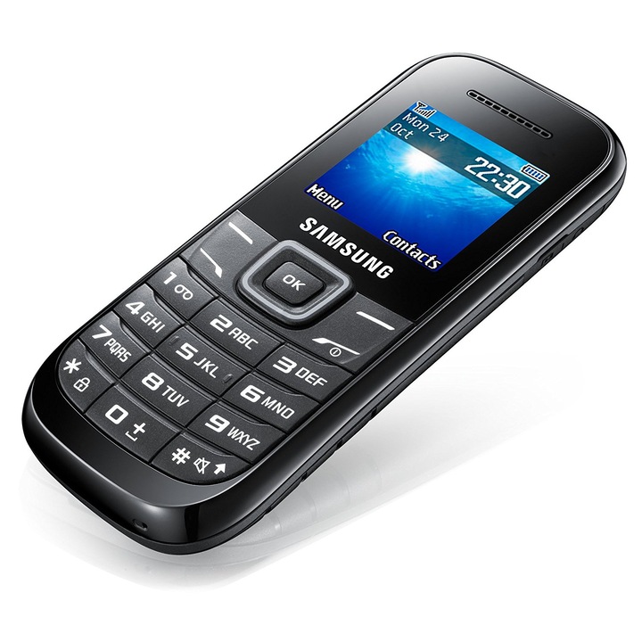 Telefon Mobil Samsung E1207 Dual Sim Black