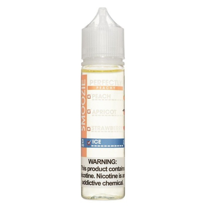 Lichid pentru tigara electronica SMOOZIE Perfectly Peachy ICE, 10ml 30/70 PG/VG, 0mg