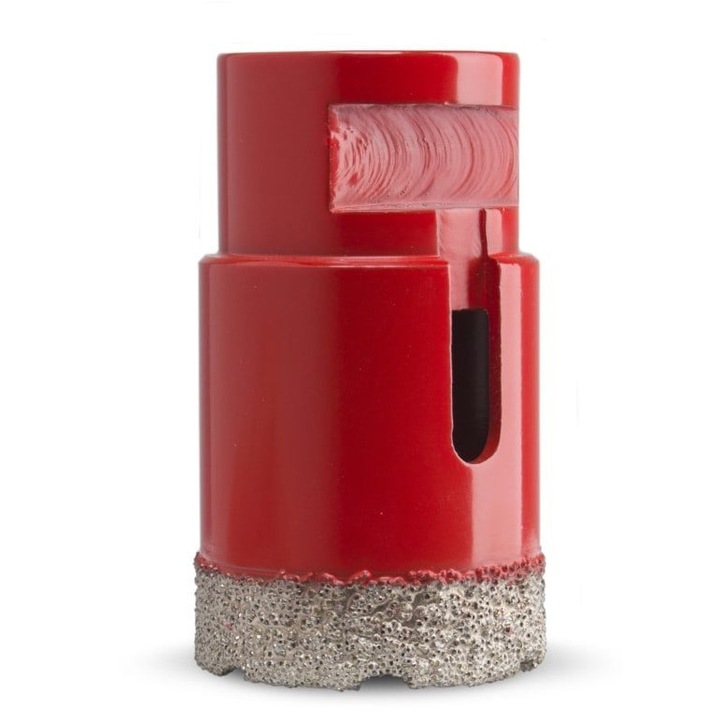 Carota diamantata cu diametru 35mm DRYGRS DRILL Rubi pentru carotare uscata in faianta, gresie, portelan, granit, ceramica, 04912