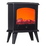 Felinar decorativ tip semineu cu aspect realist de flacara. 27x11.5x19.5 cm