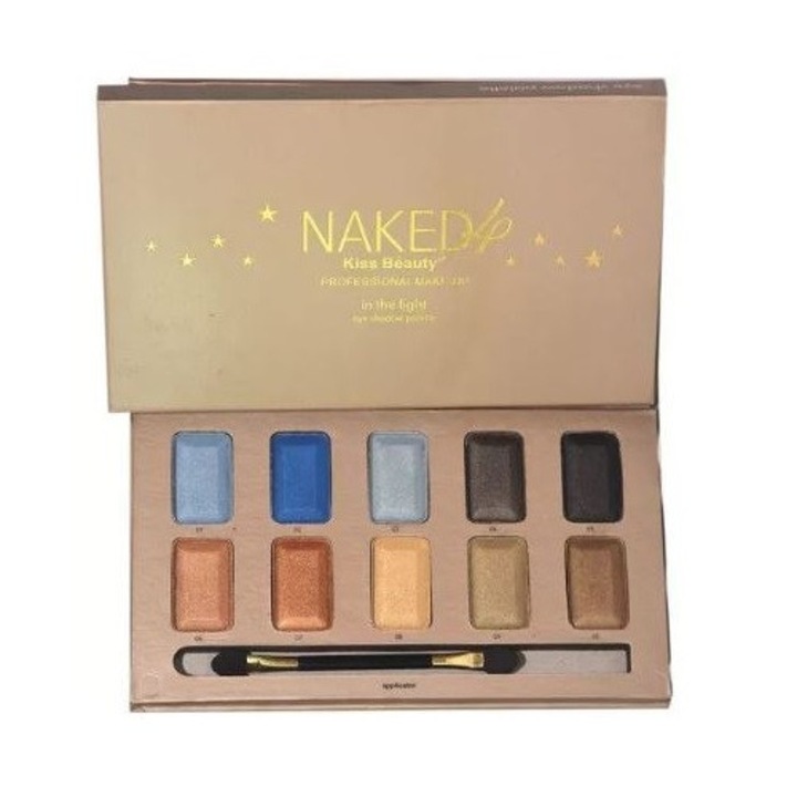 Szemhéjfesték, Kiss Beauty, Naked In The Light, 02