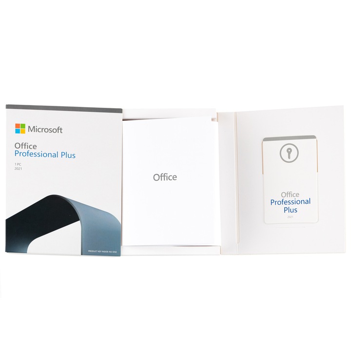 Приложение Microsoft, Office 2021 Professional Plus, Retail FPP, Windows 32/64 bit, Multilanguage, USB 3.0, CoA