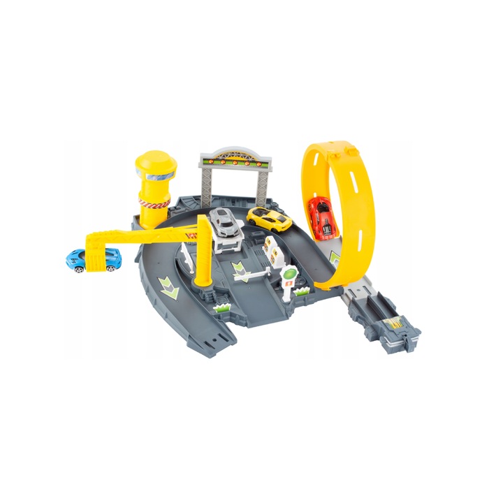 Set pista cu bucla si masinute, 3 ani+