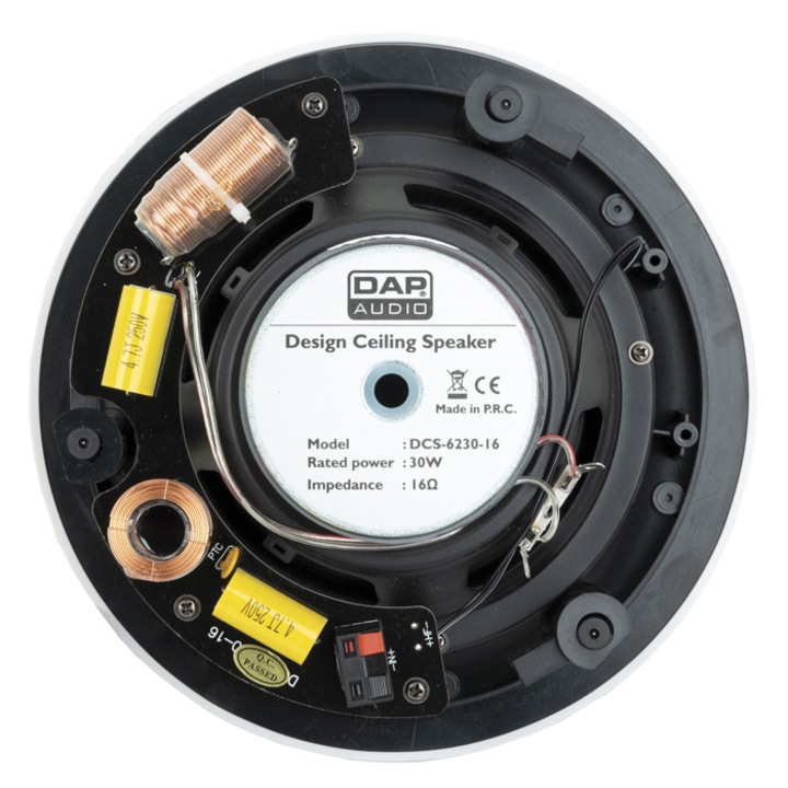 Озвучителна система с 4 таванни високоговорителя Dap DCS6230-16 и Arylic A50+