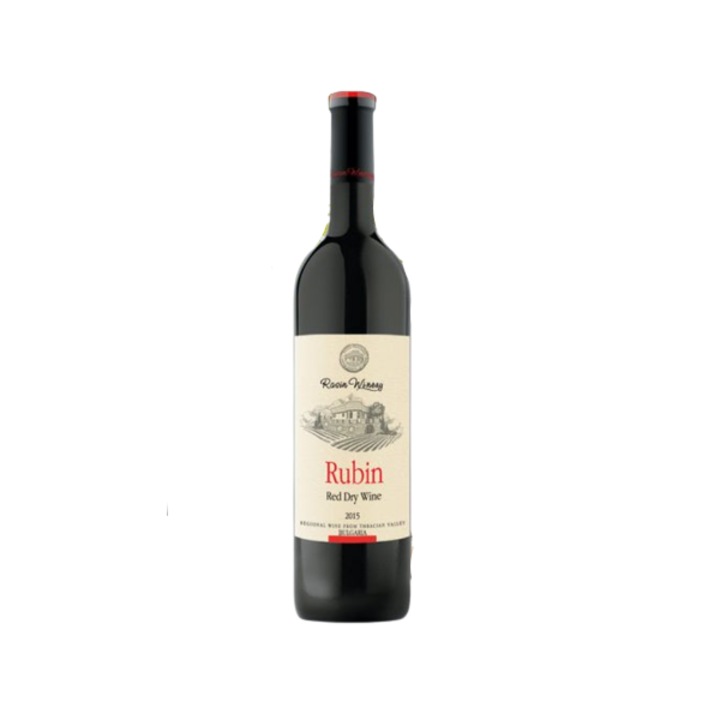 Червено вино Rasin Winery, Рубин, 0.75л