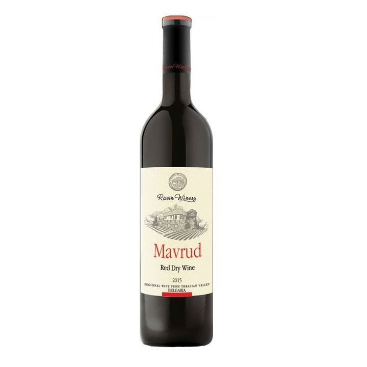 Червено вино Rasin Winery, Мавруд, 0.750л