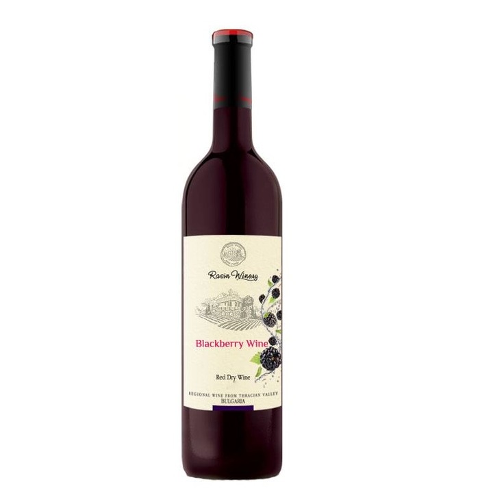 Къпиново вино Rasin Winery, 0.750 л