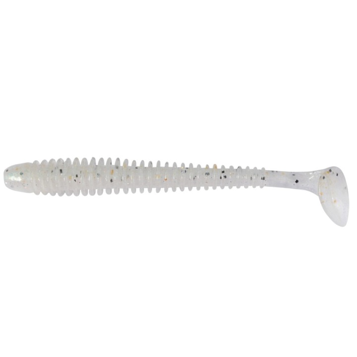 Keitech 10 db-os szett Swing Impact 6,3 cm Ghost Rainbow 482, süllő vagy csuka horgászatához