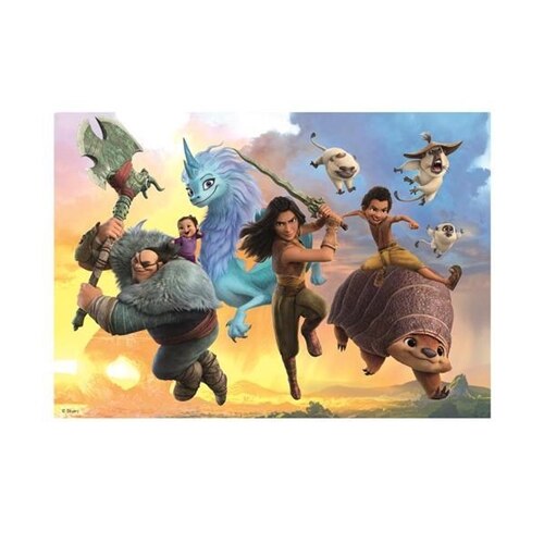 Puzzle XL Dino Raya si Ultimul Dragon 100 Piese - eMAG.ro