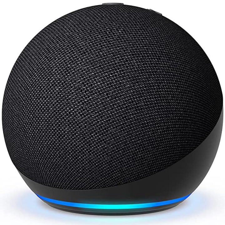 Смарт тонколона Amazon Echo Dot 5, Гласов контрол Alexa, Wi-Fi, Bluetooth, Черен
