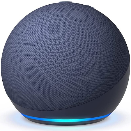 Boxa inteligenta Amazon Echo Dot 5, Control Voce Alexa, Wi-Fi, Bluetooth, Albastru