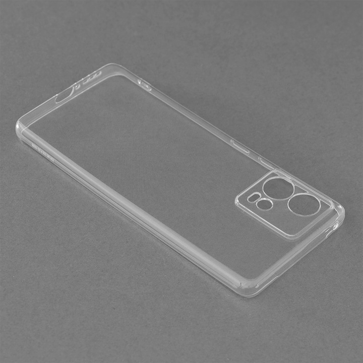Szilikon tok, Motorola Edge 30 Fusionnal kompatibilis, 1,5 mm, kristálytiszta, vékony illeszkedés, ultra védelmi technológia, átlátszó