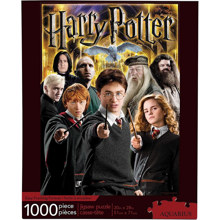 Aquarius - Puzzle Harry Potter szereplők - Kollázs - 1 000 darab