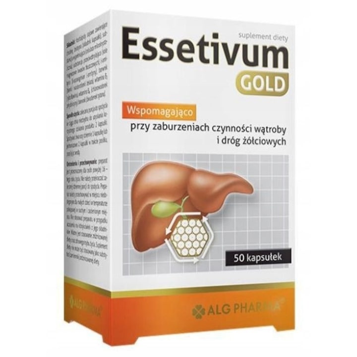 Хранителна добавка Essentivum gold, Alg Pharma, 50 бр